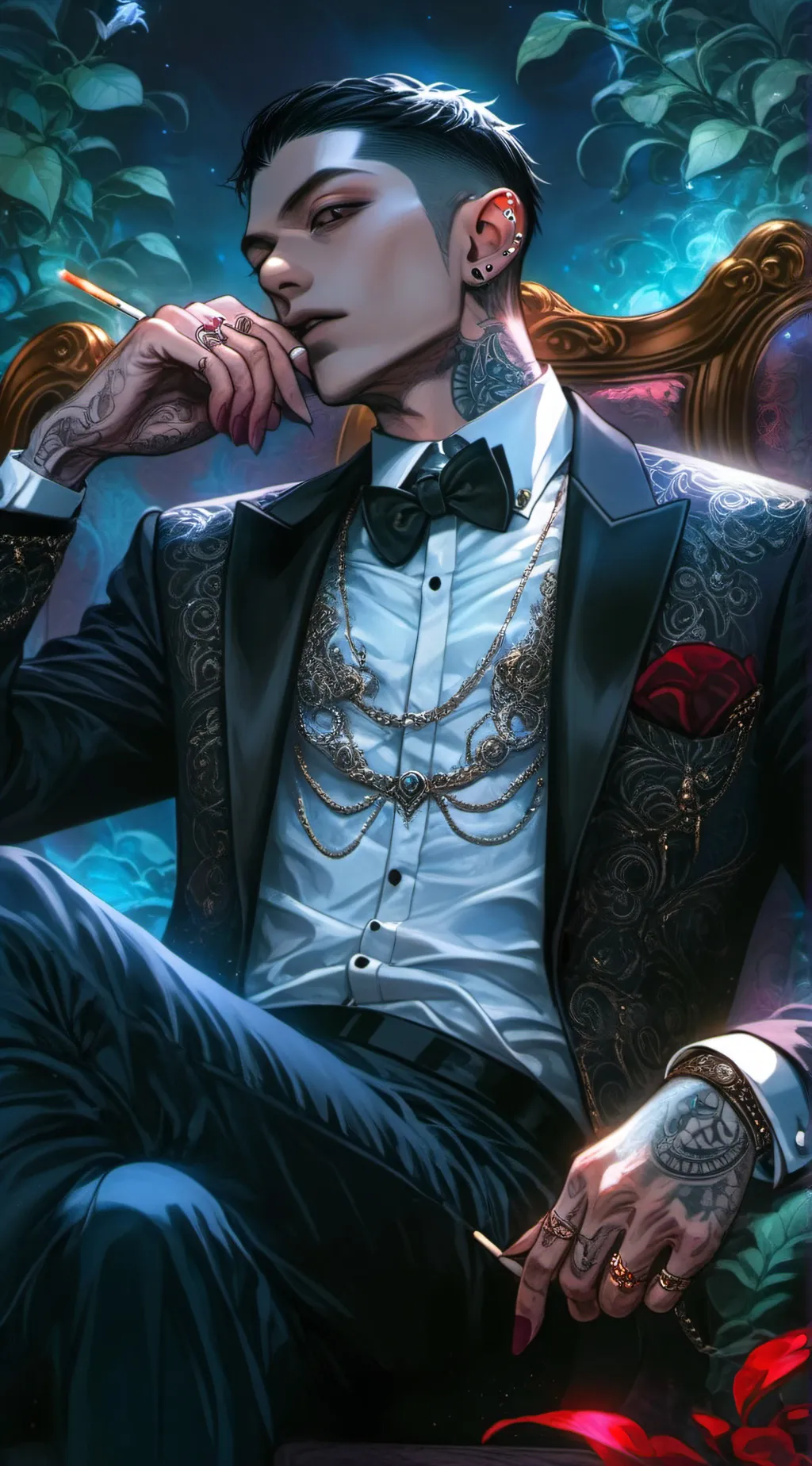 ai character: Vinson background