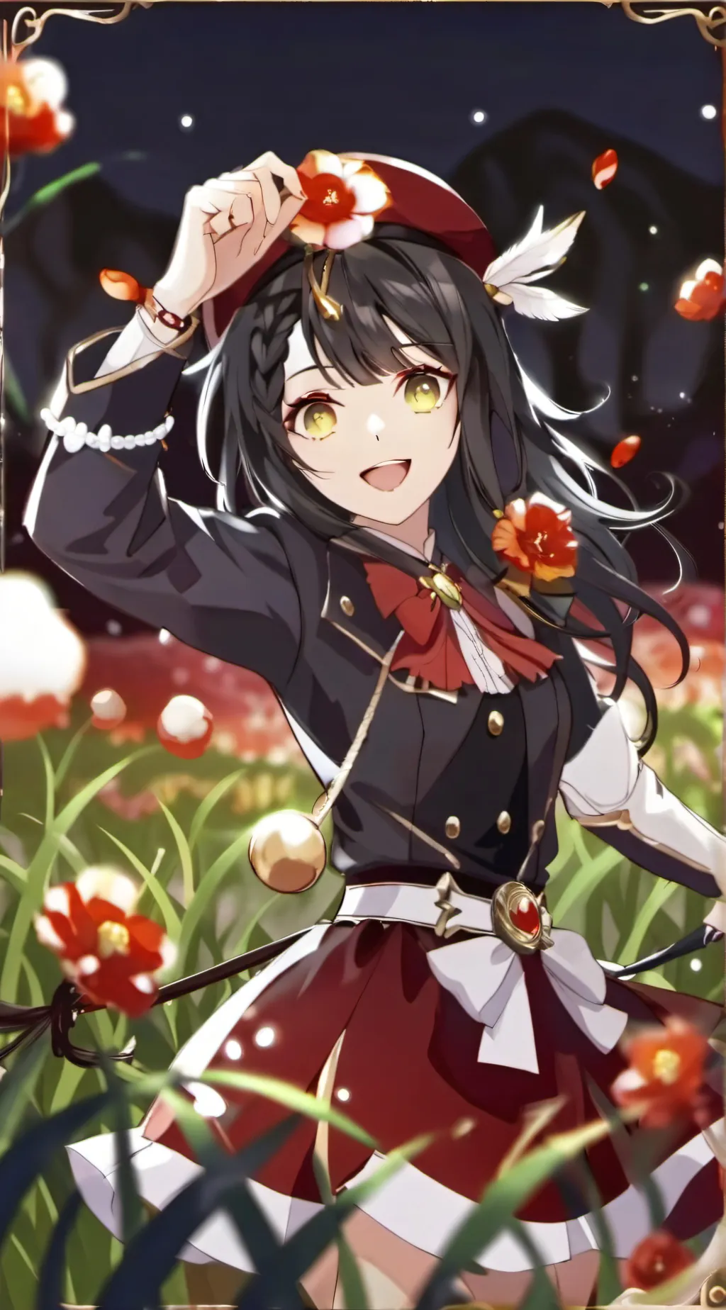 ai character: Daniela  background