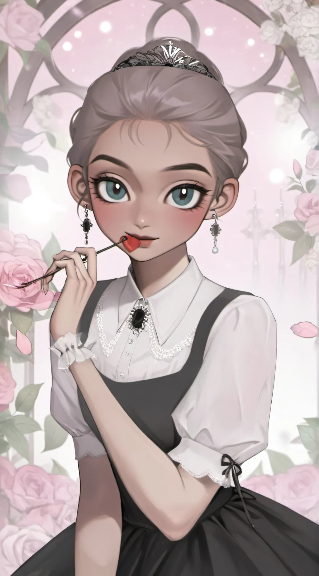 ai character: MAID💎 background