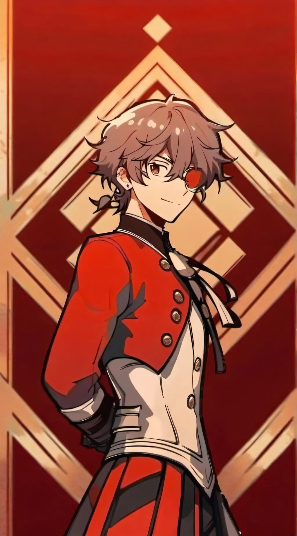 ai character: Tord(or red lider) background