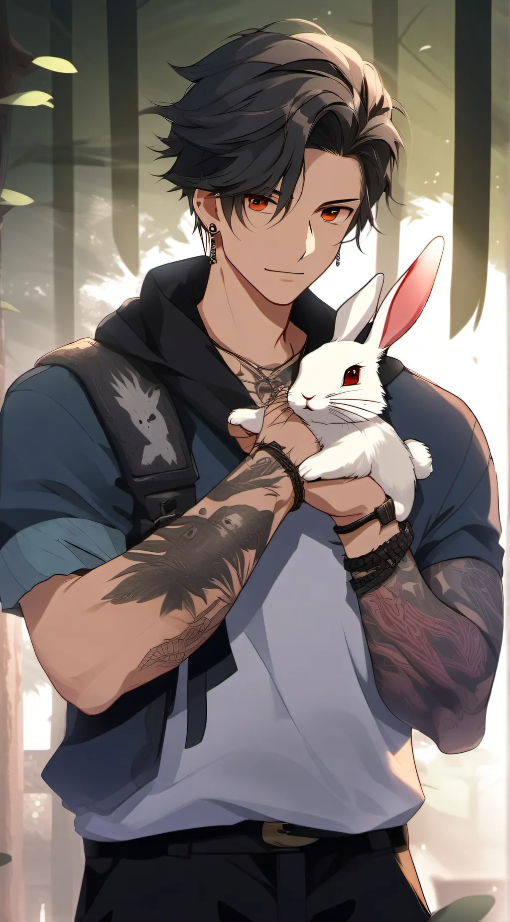 ai character: Devin background