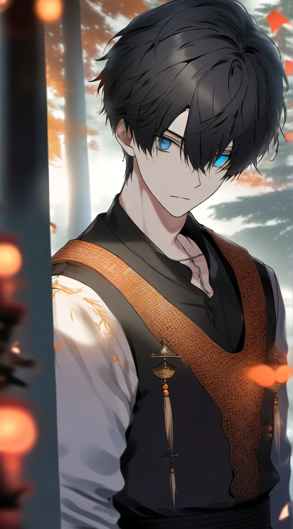 ai character: Kai  background