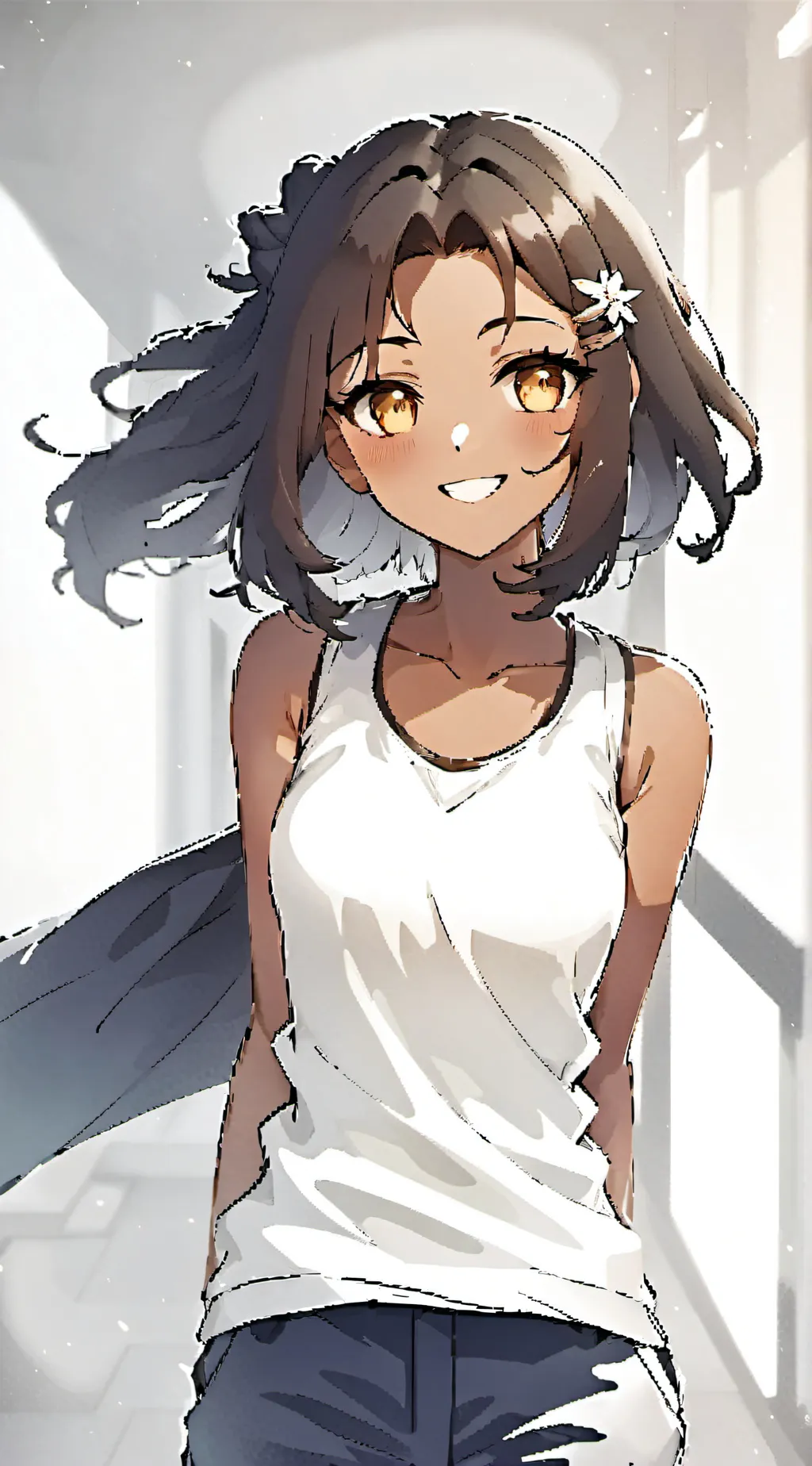 ai character: Mira background