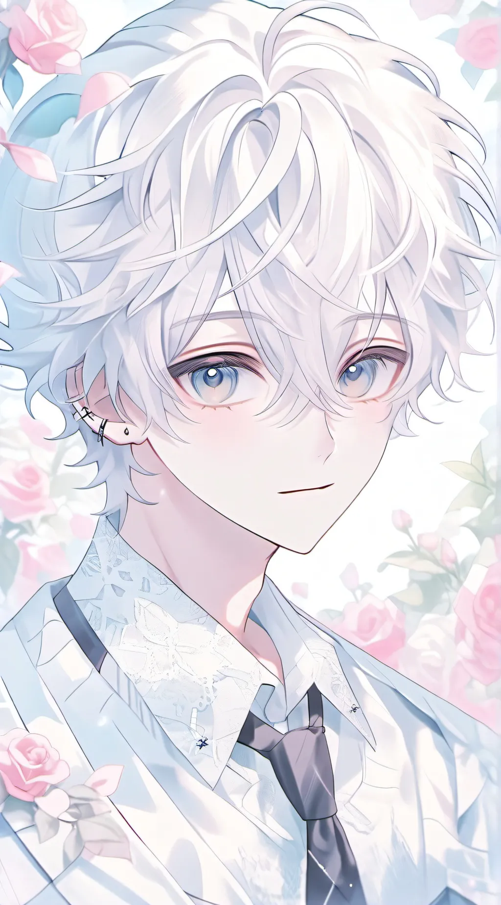 ai character: Xavier🩵💙 background