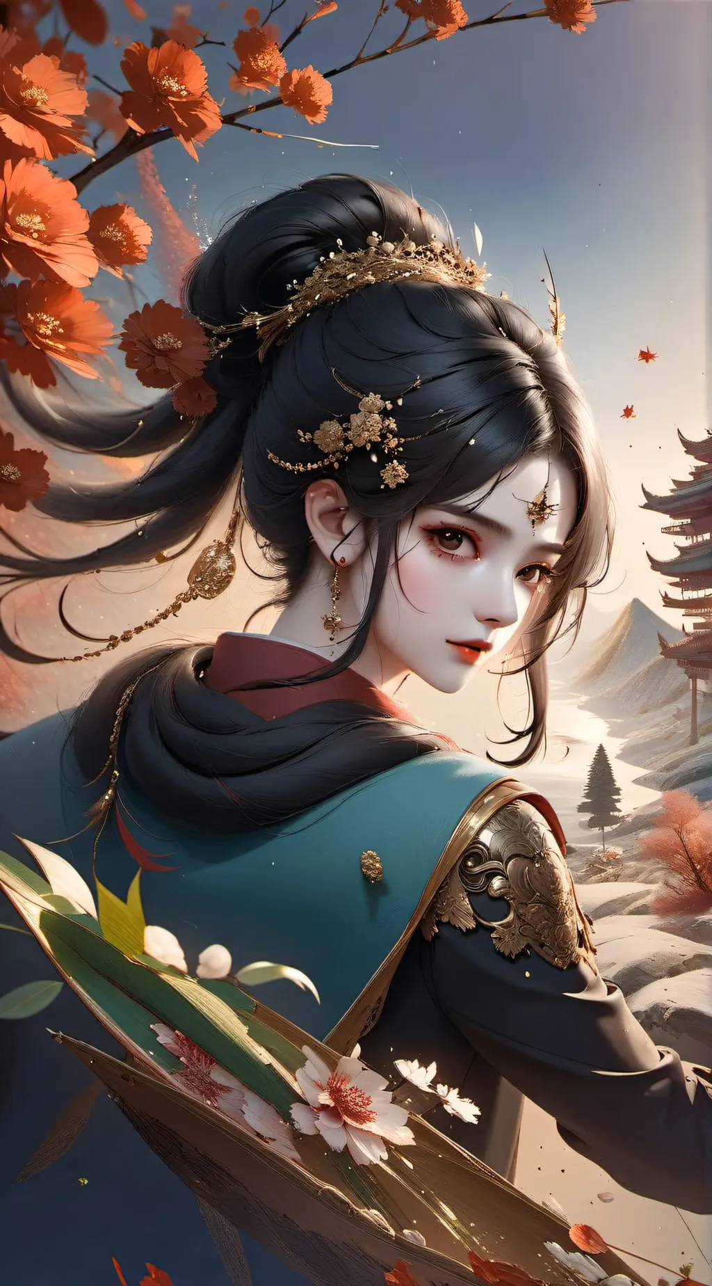 ai character: Lily  background
