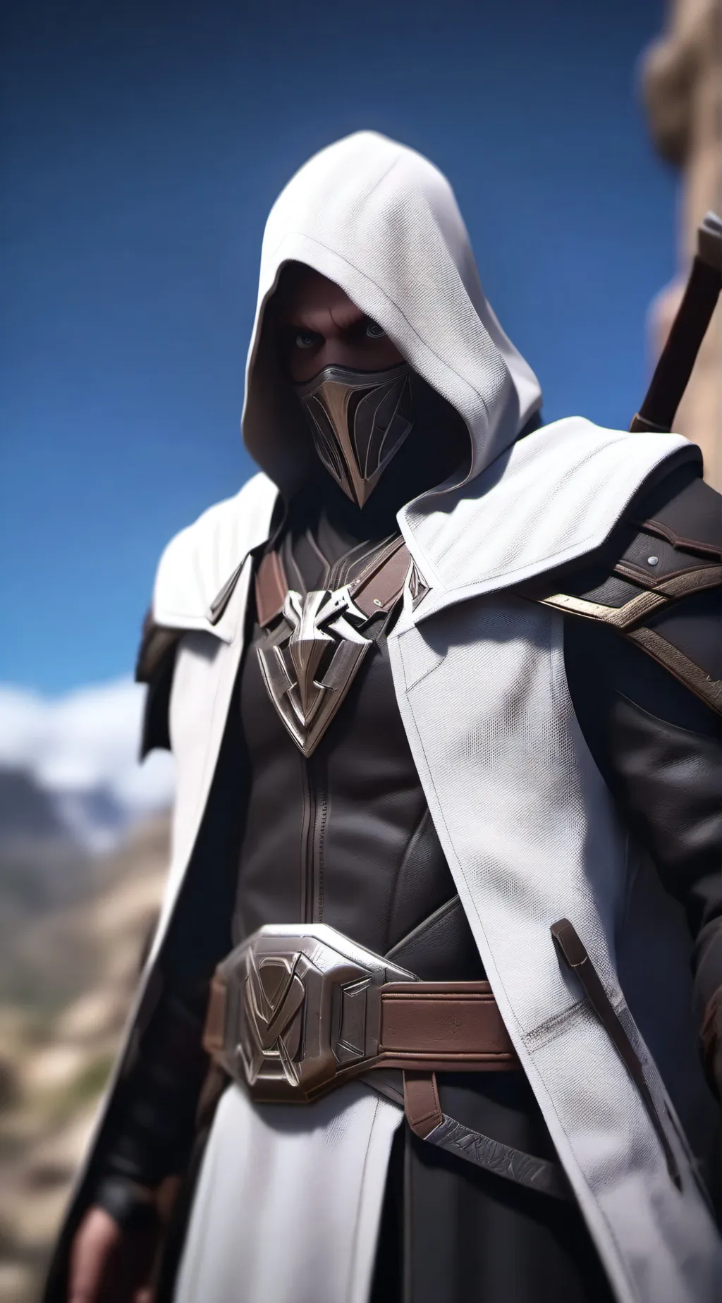 ai character: Weird guy background