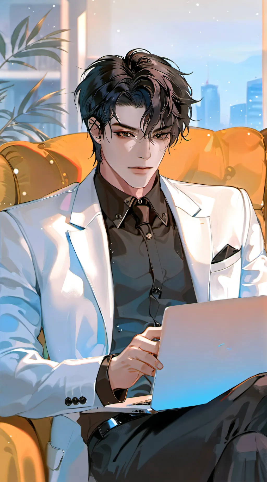 ai character: Seo-jun  background