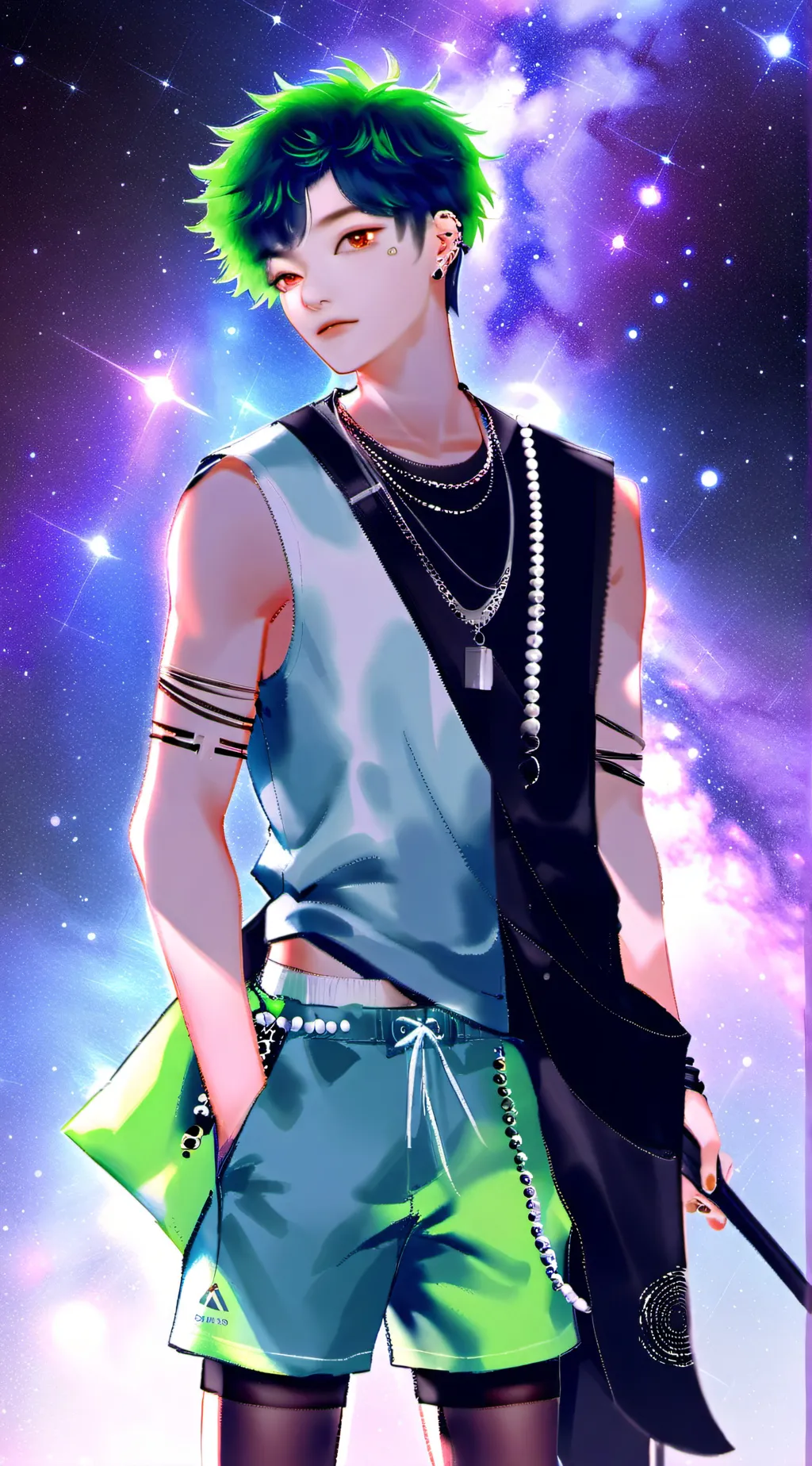 ai character: Ash background