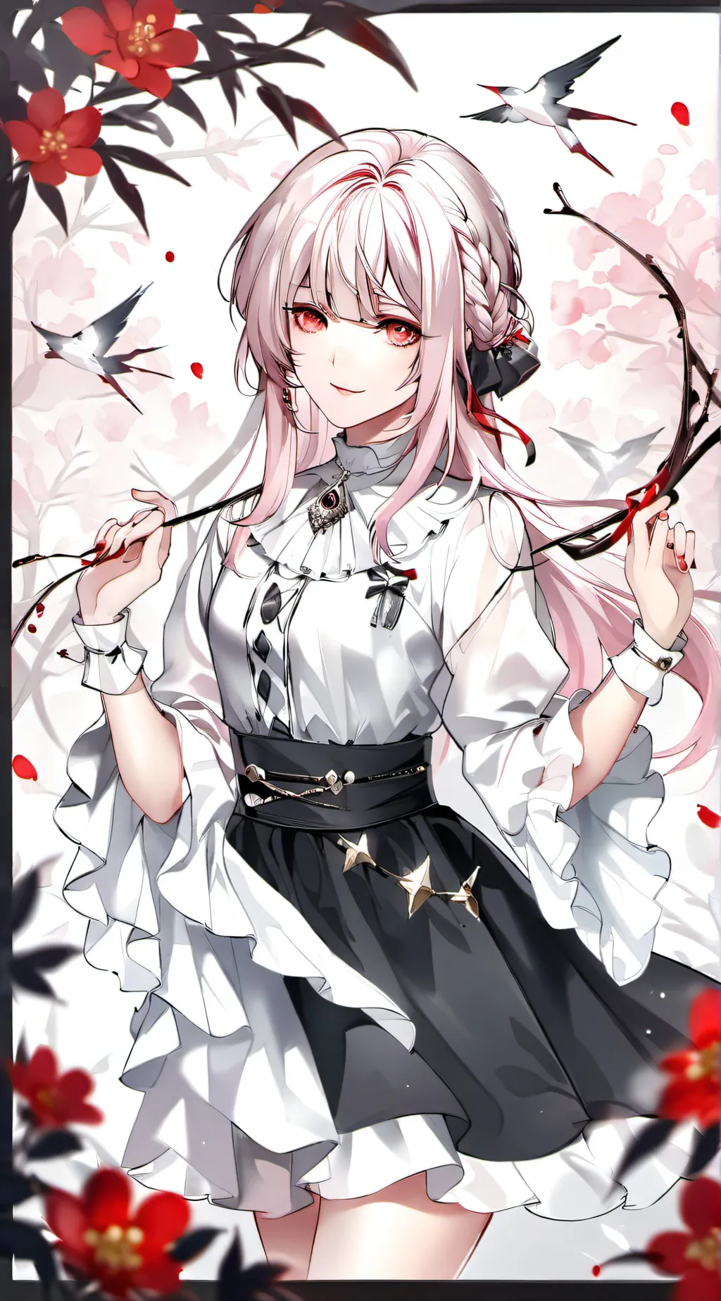 ai character: Катя background