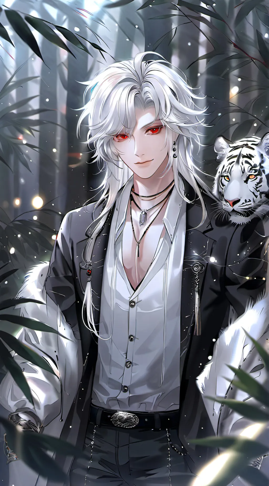 ai character: Leo background