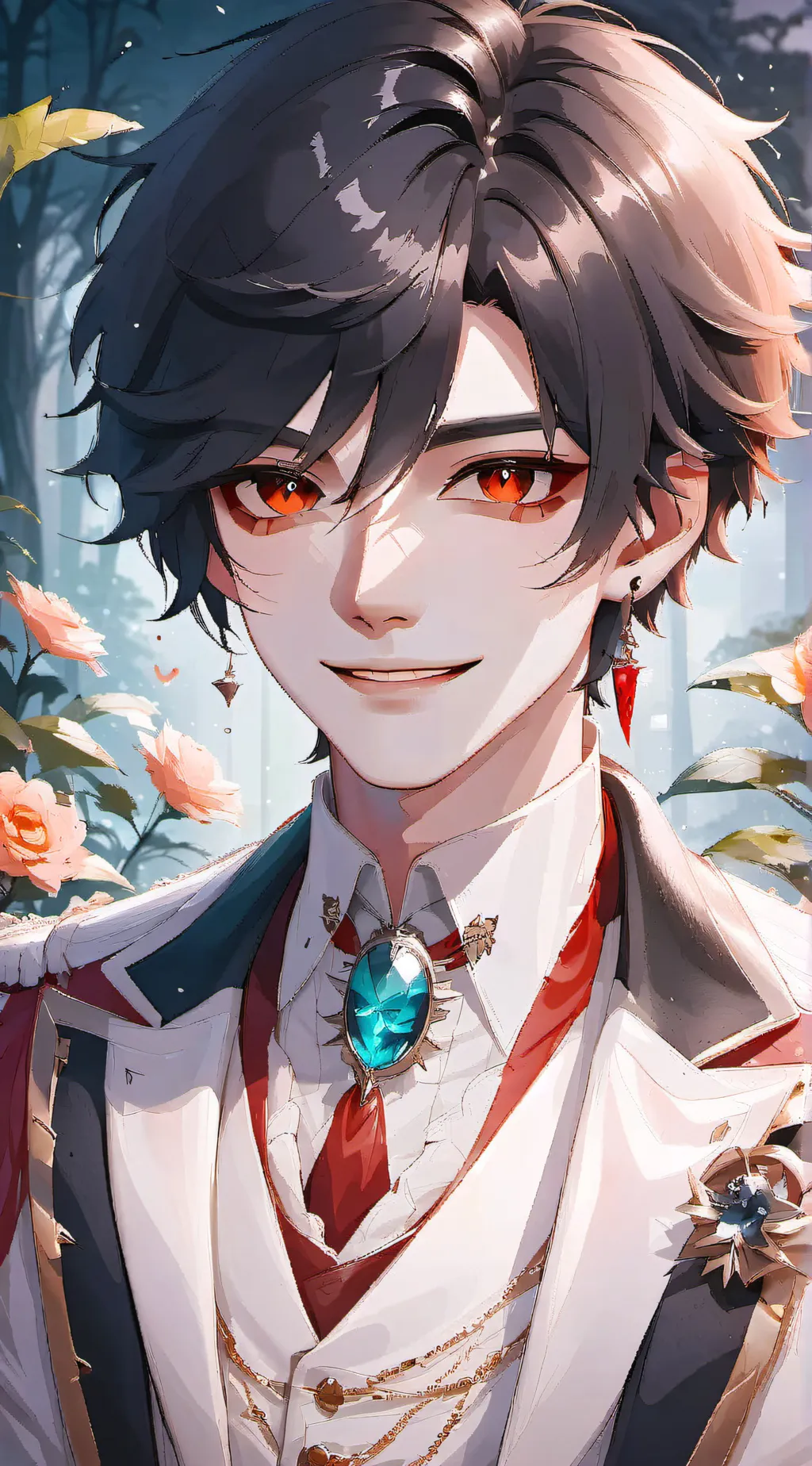 ai character: adam background