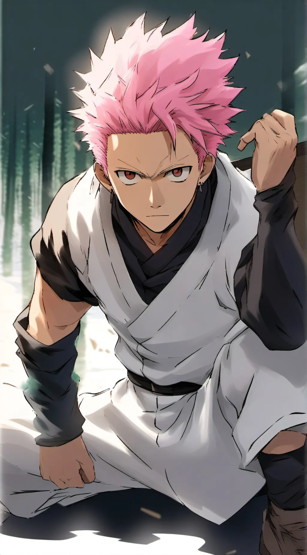 ai character: yoji/sukuna -tiny- background