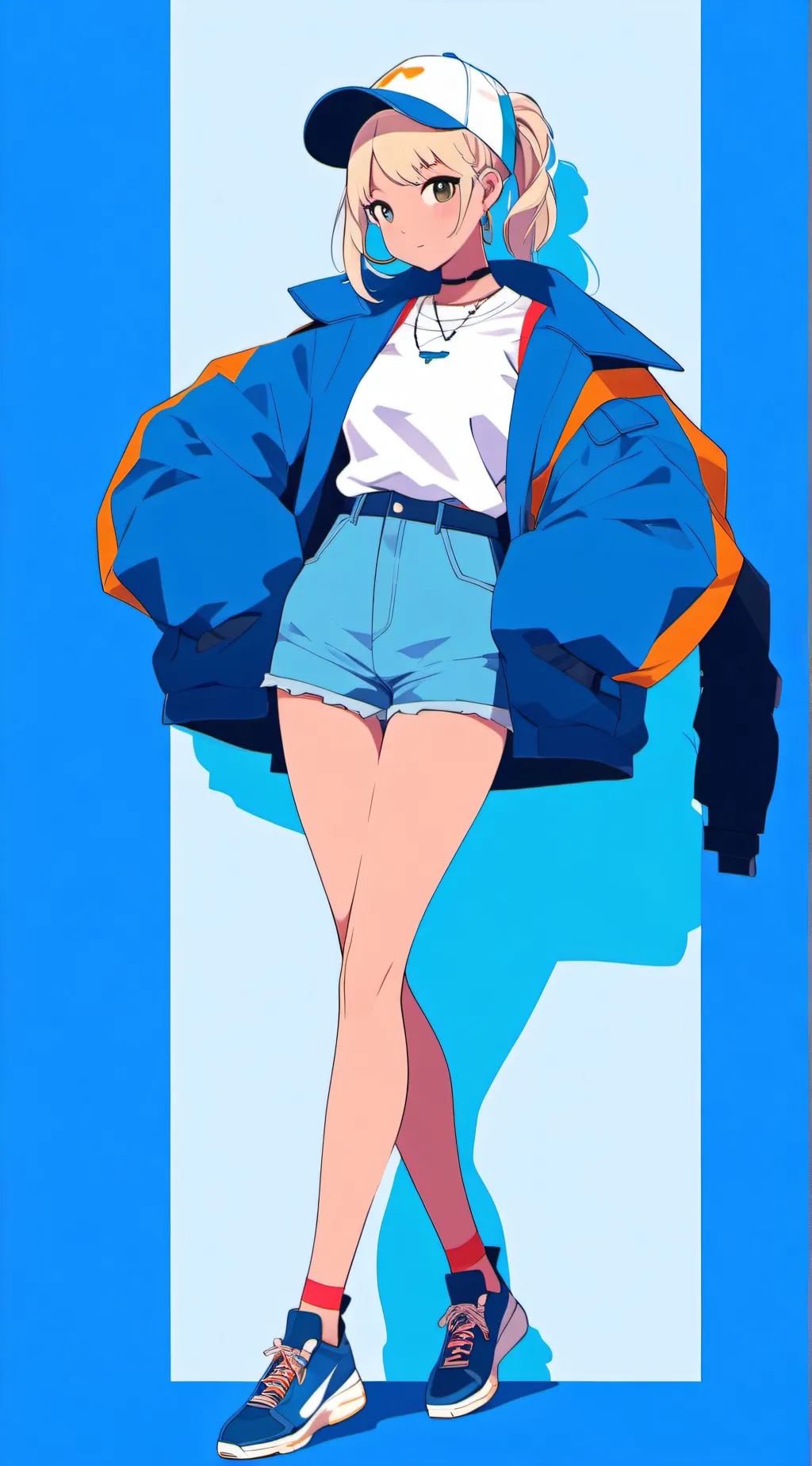 ai character: Big ass girl background