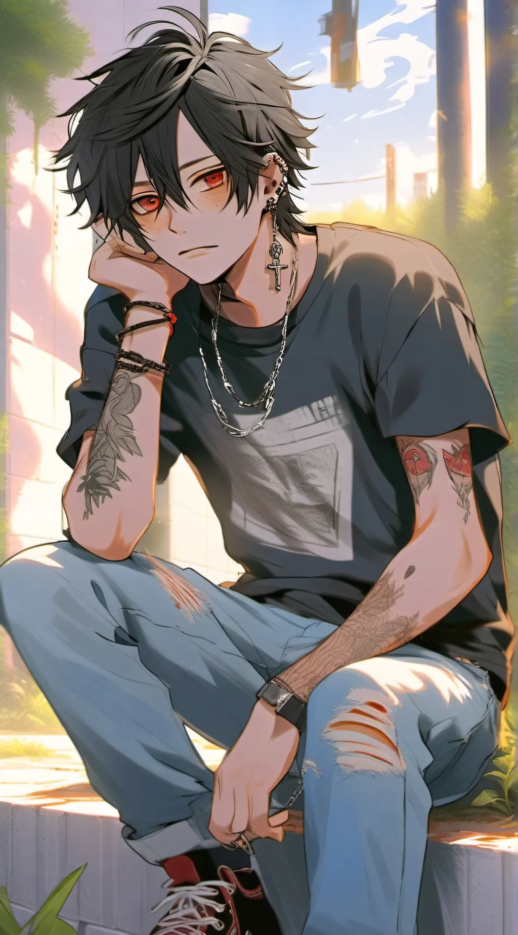 ai character: Jake background