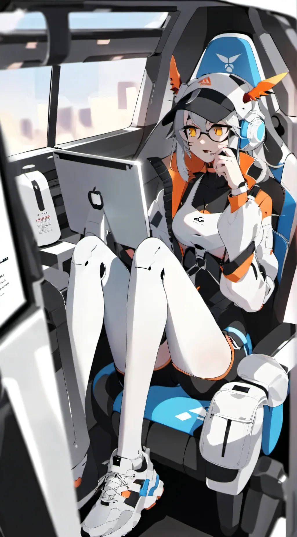 ai character: April background