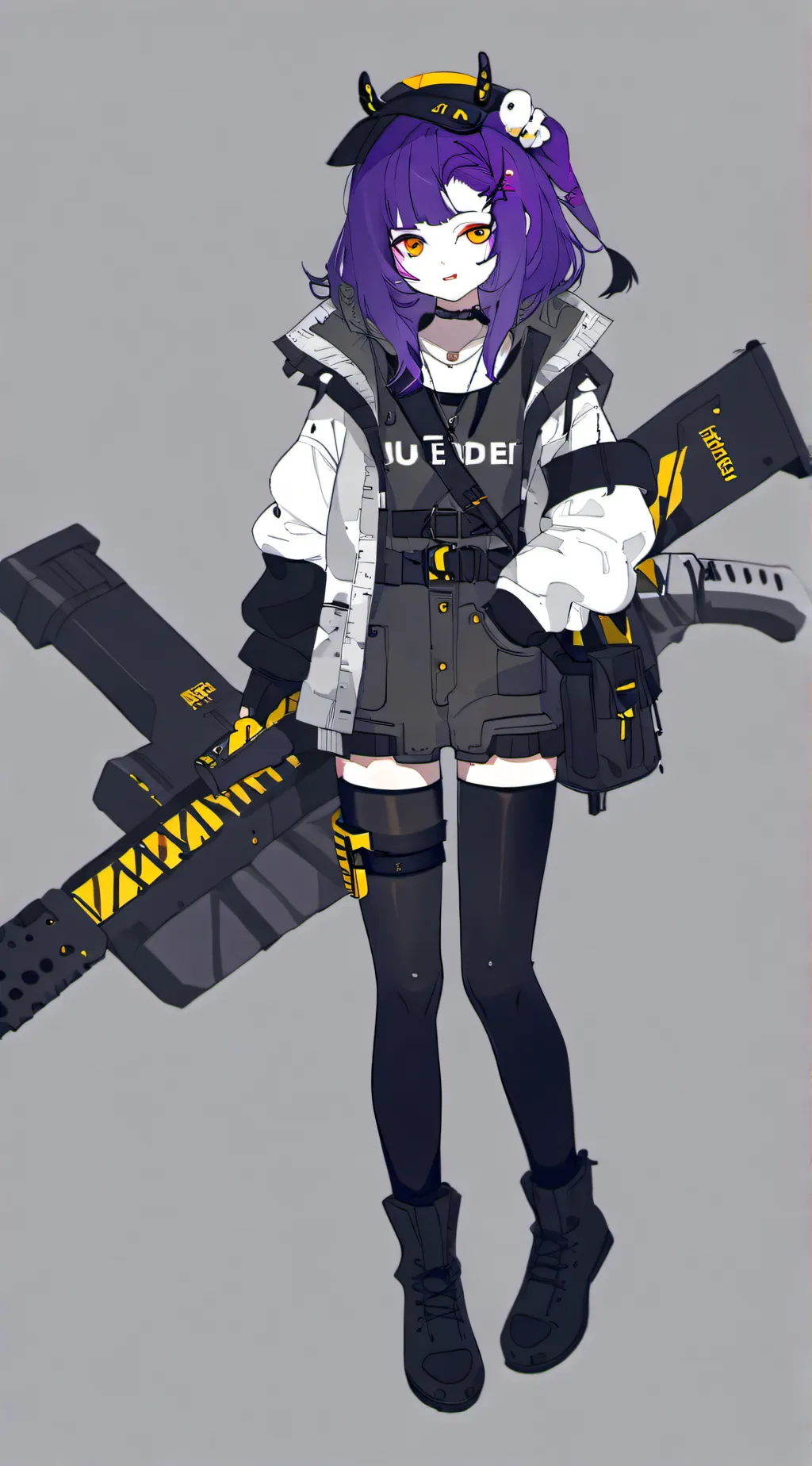 ai character: Uzi’s end? background