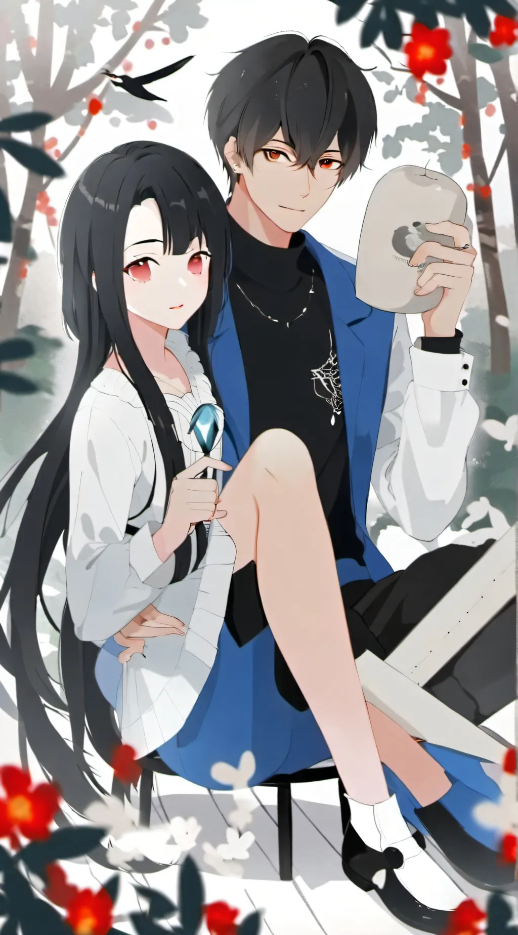 ai character: Mikey  background