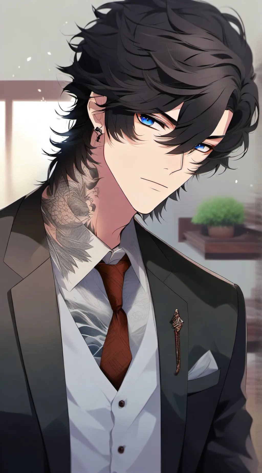 ai character: Anthony background