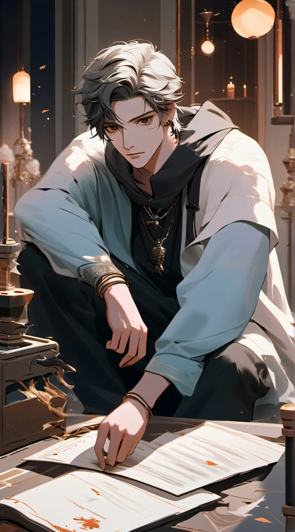 ai character: help  background