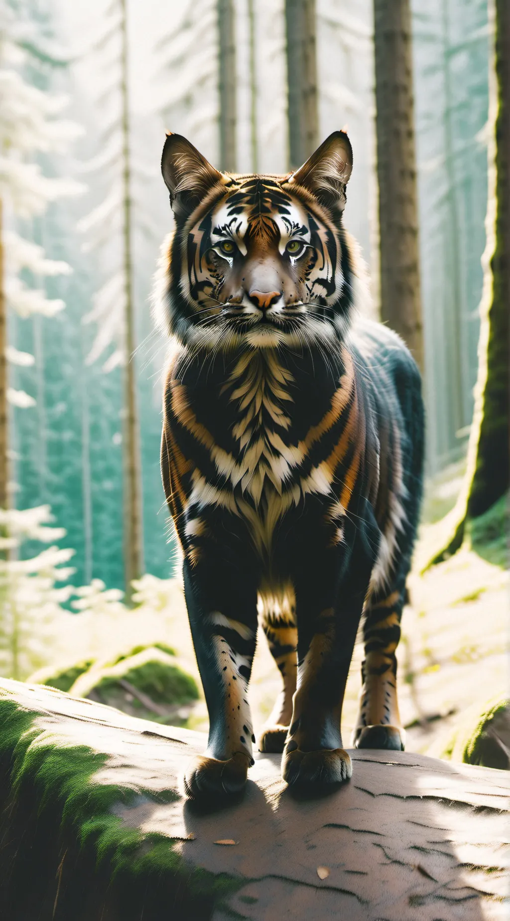 ai character: Tiger law  background