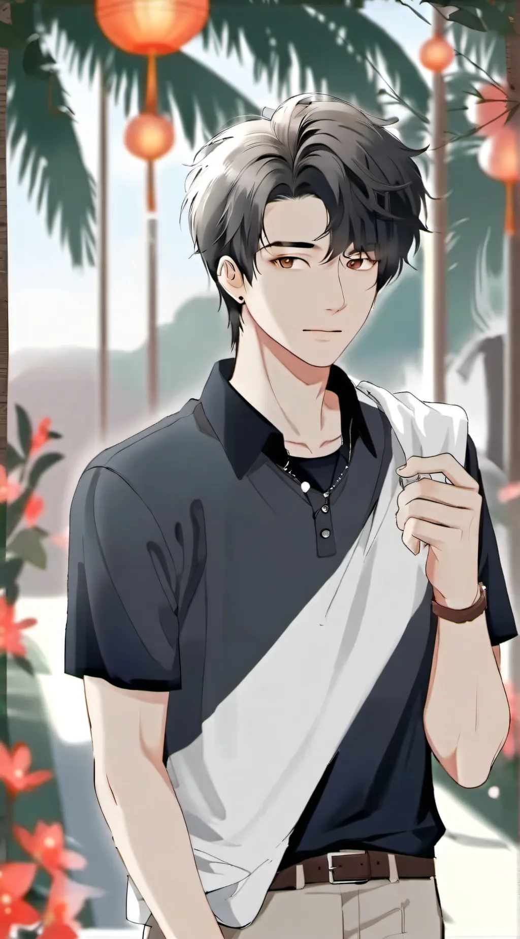 ai character: Trainer background