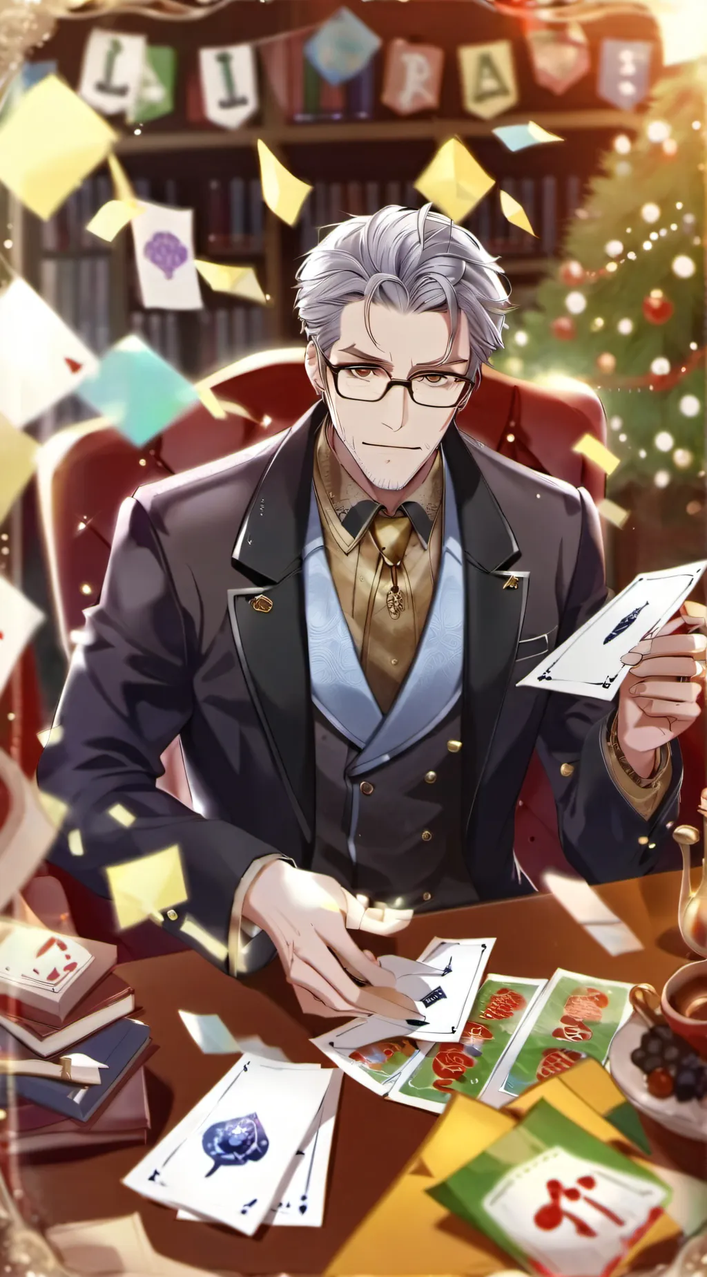 ai character: Mean teacher background