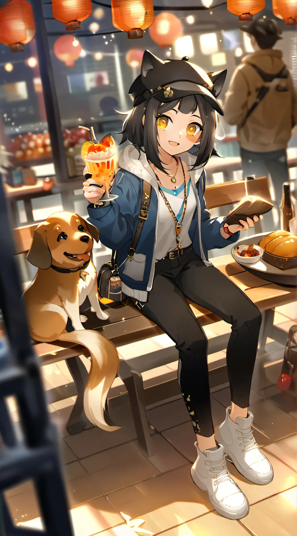 ai character: amilia background