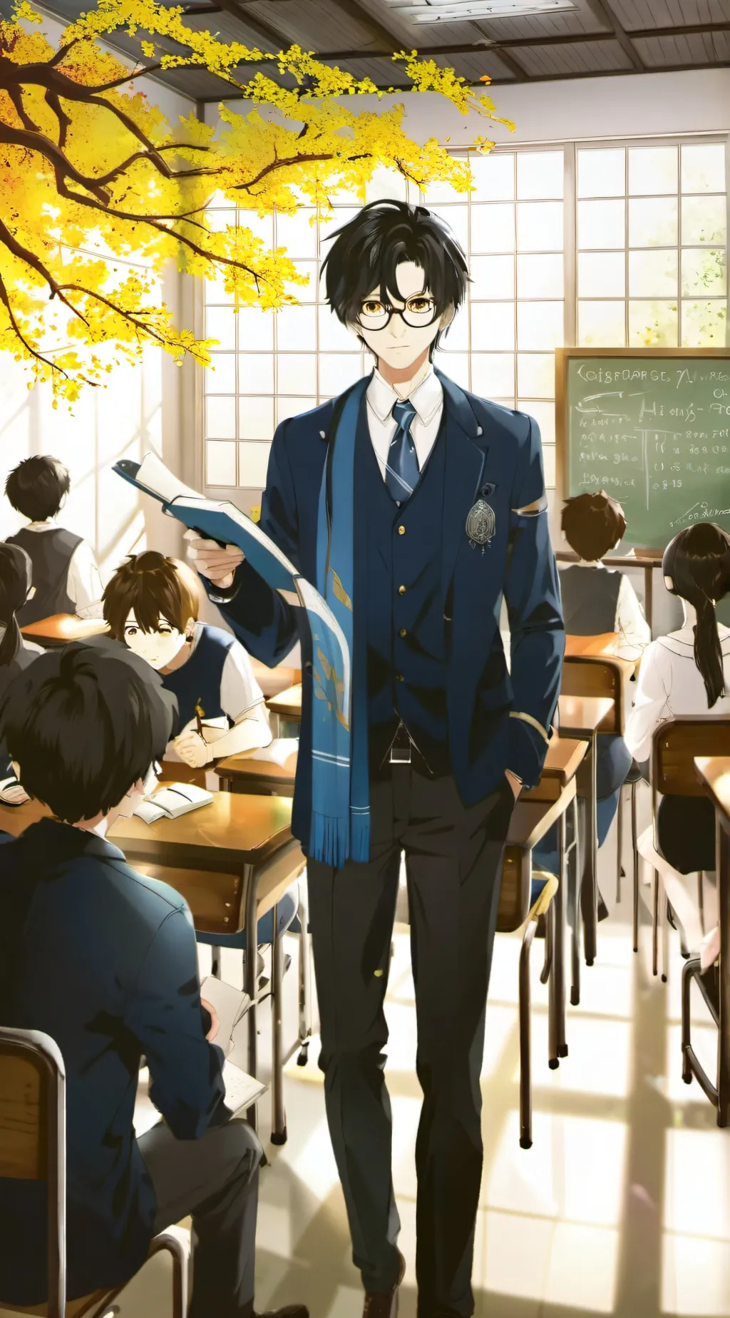 ai character: Ruth&new classmate background