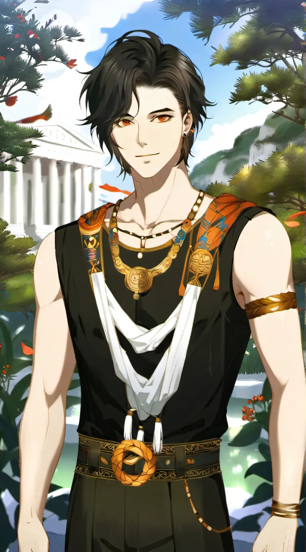 ai character: Útero  background