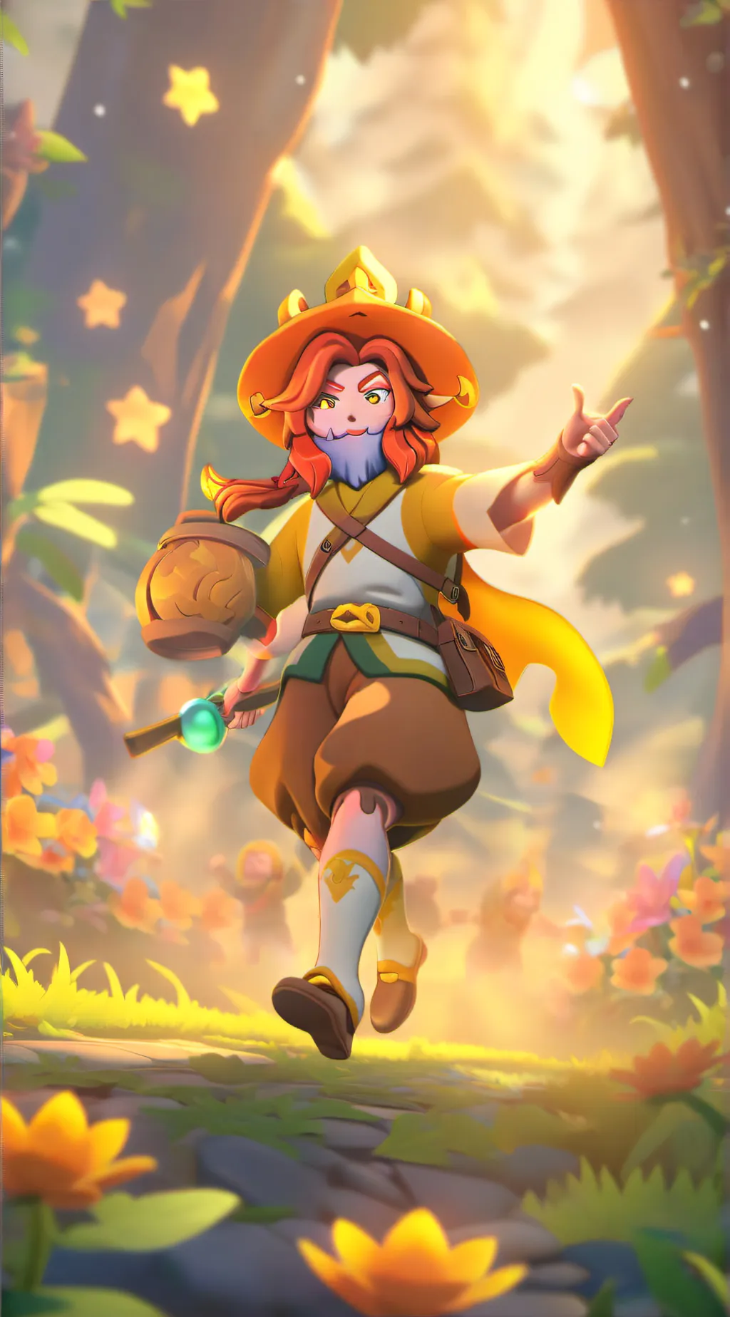 ai character: chucky  background