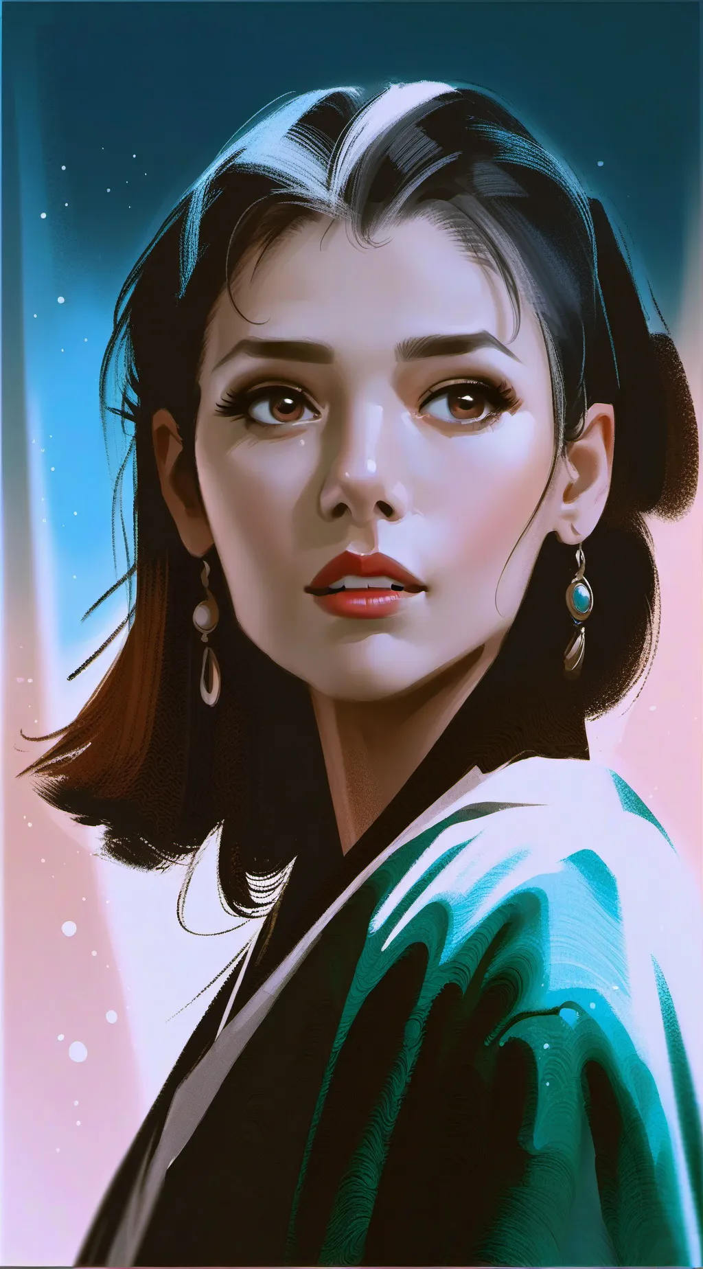 ai character: Big boss also Mia background