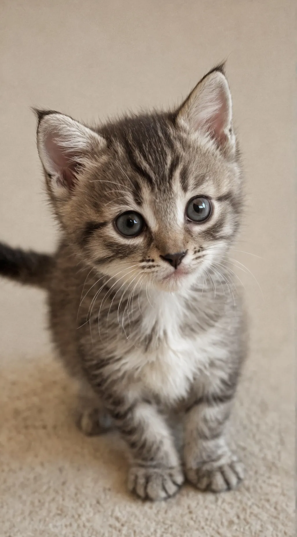 ai character: lil kitty background