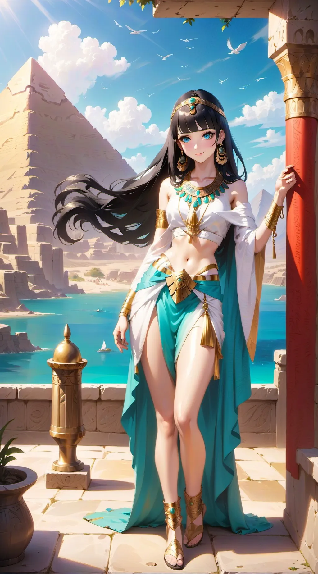 ai character: 👑 Astaria 👑 background