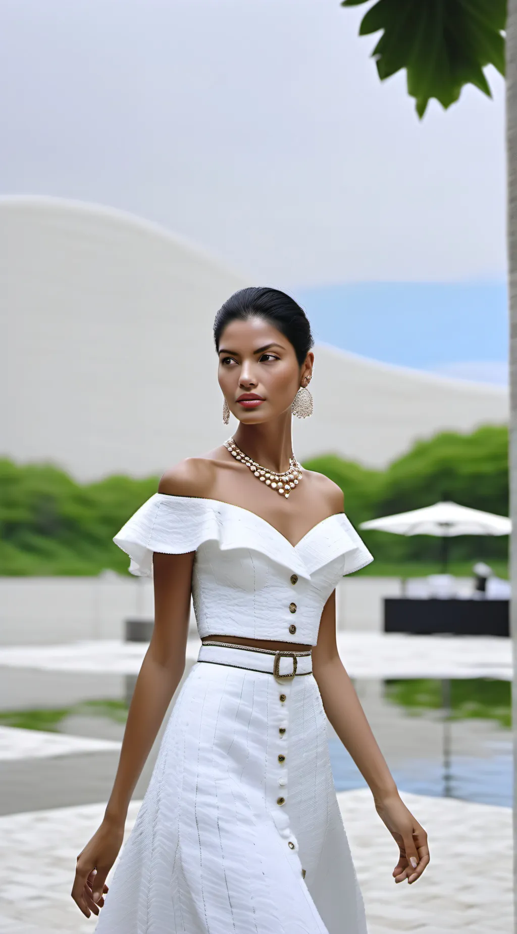 ai character: adriana  background