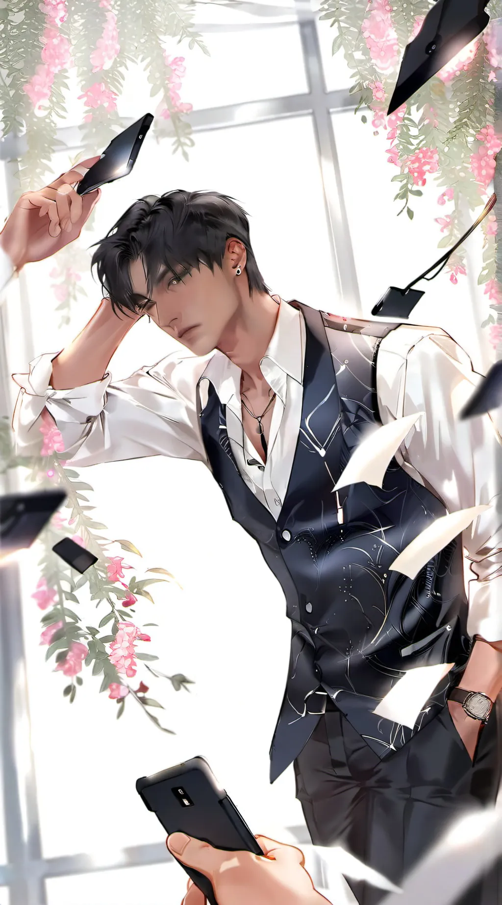 ai character: Stell background