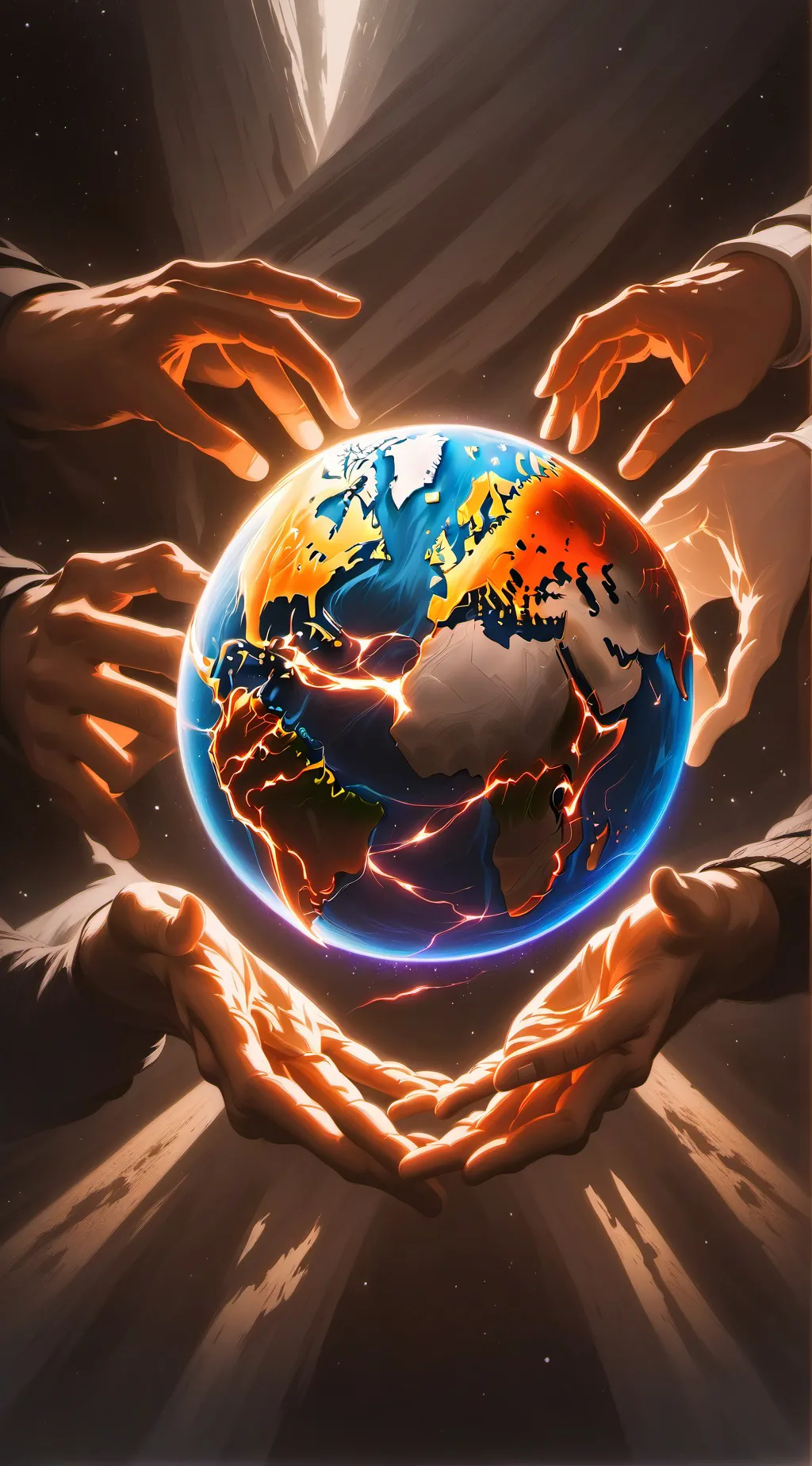 ai character: Magic acadamy background