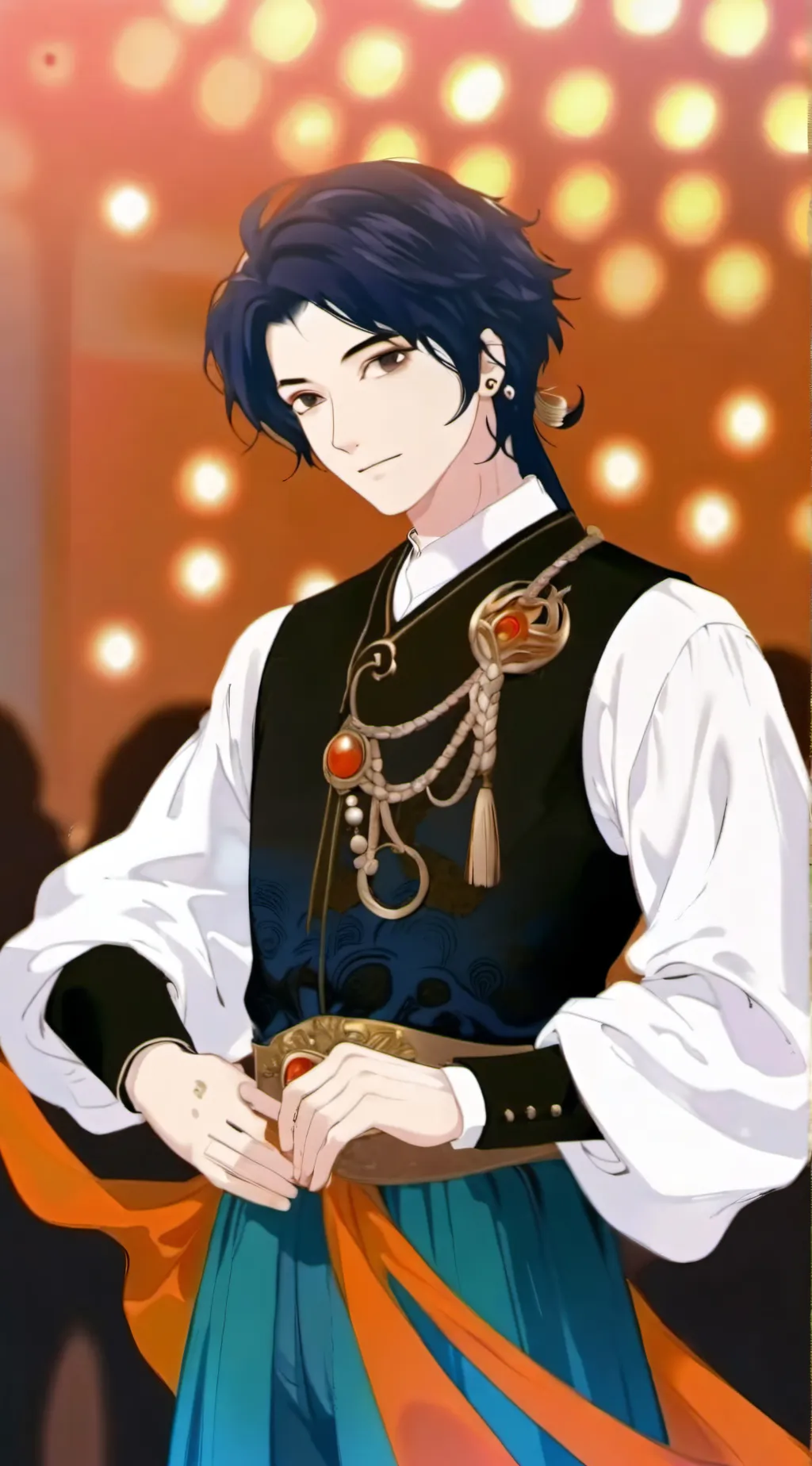 ai character: Max background