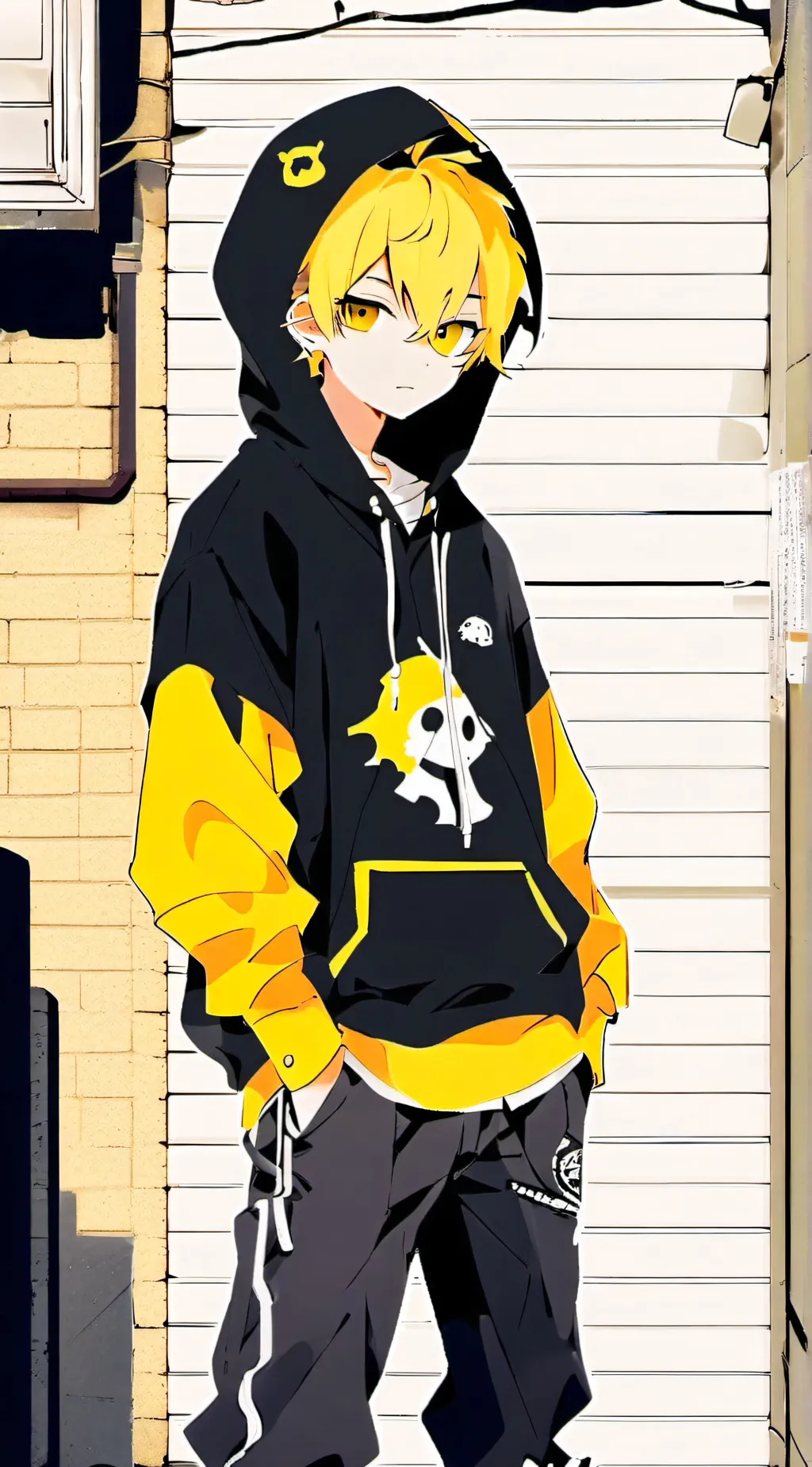 ai character: Leo background