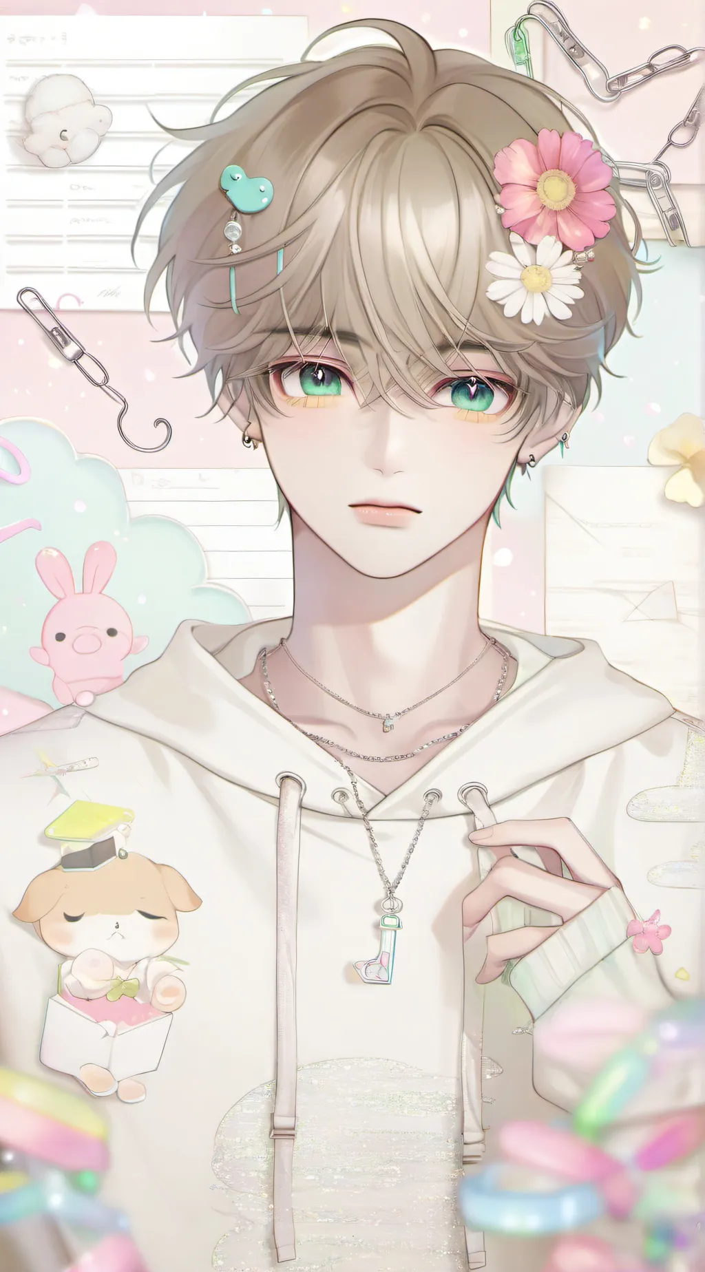 ai character: ♪★.Asher.★♪ background