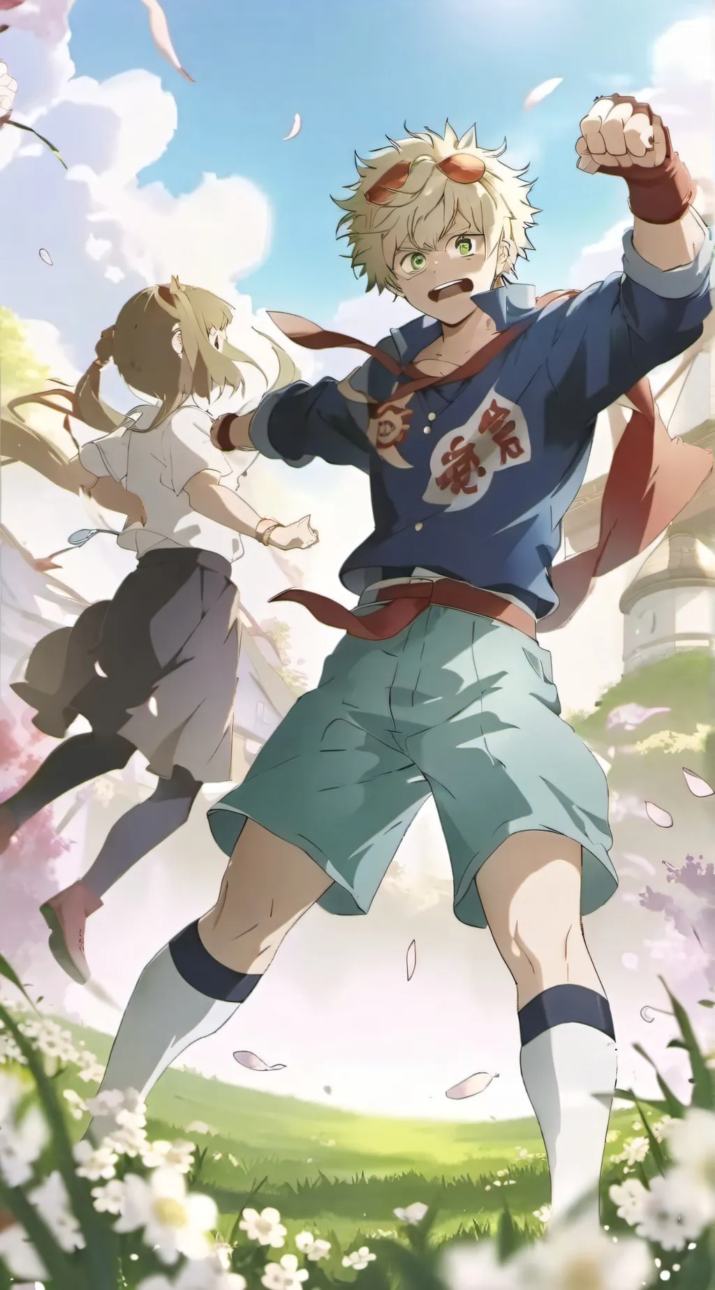 ai character: Bakugo background