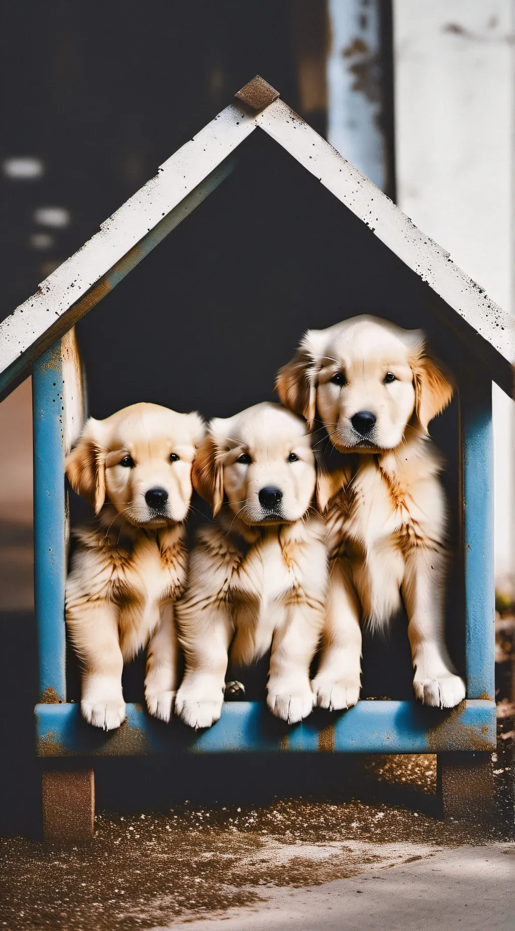 ai character: Twinkle(stray dog) background