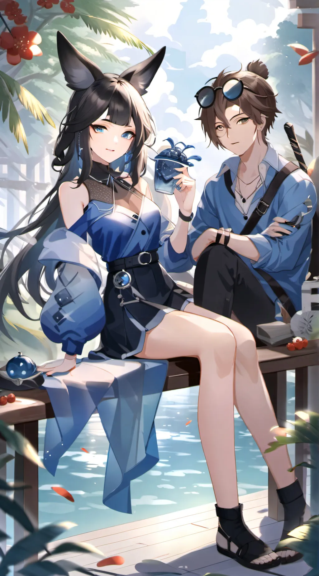 ai character: daisy background