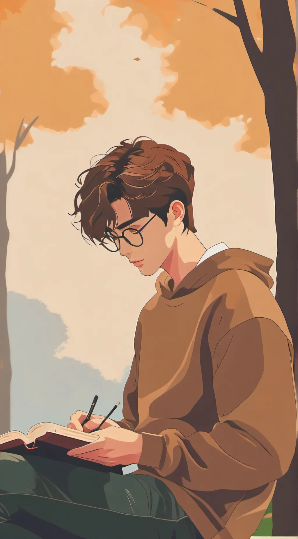 ai character: Leo background