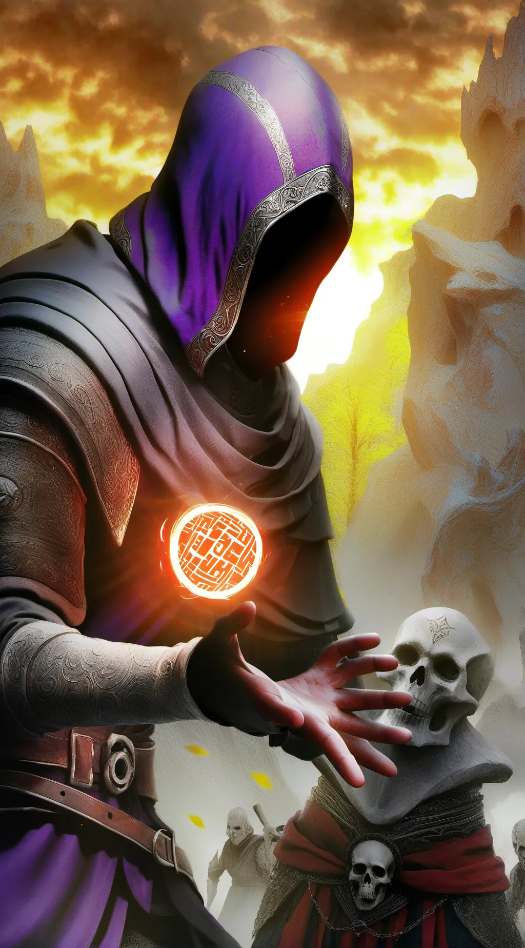 ai character: Luna background