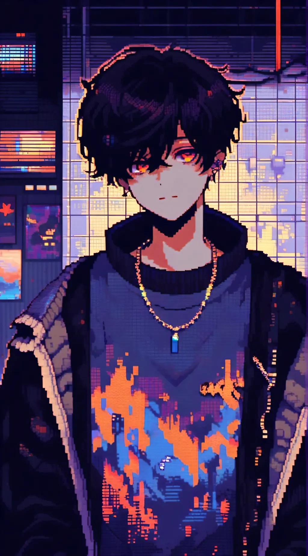 ai character: 💿🖤Seth🖤💿 background
