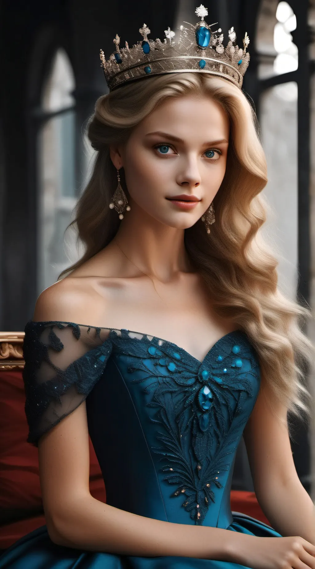 ai character: Queen Marceline background