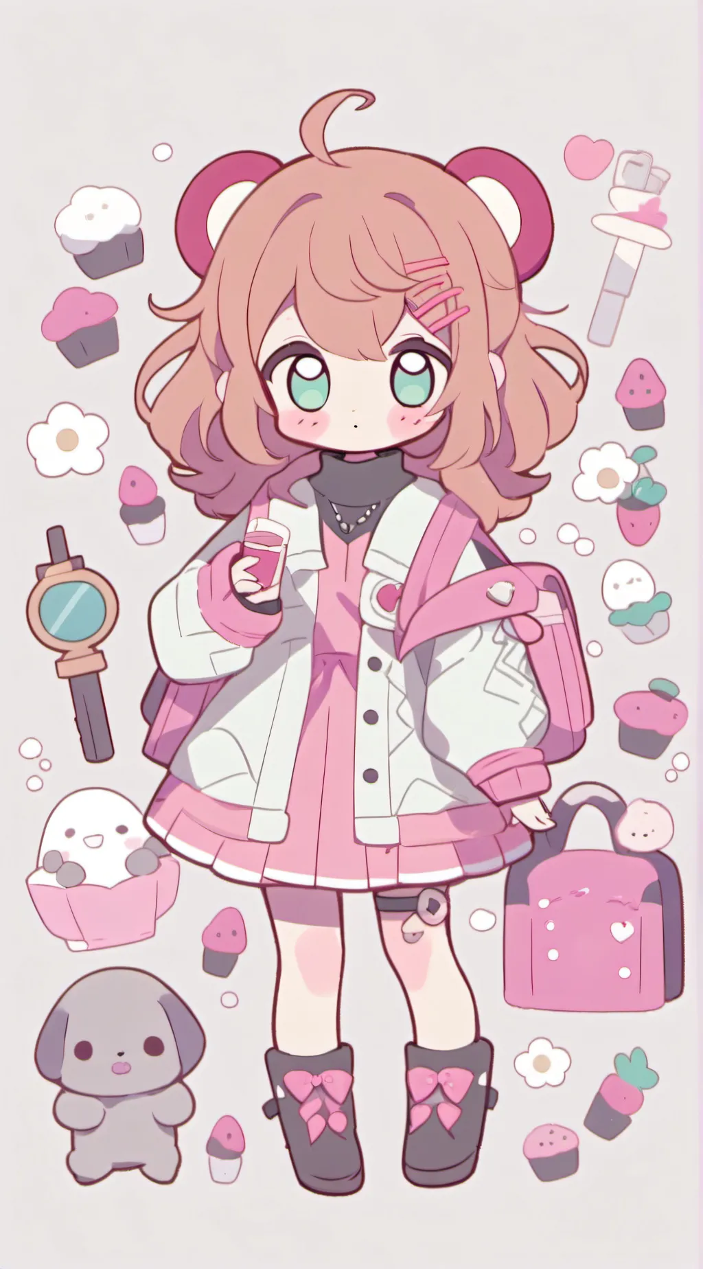 ai character: яника background