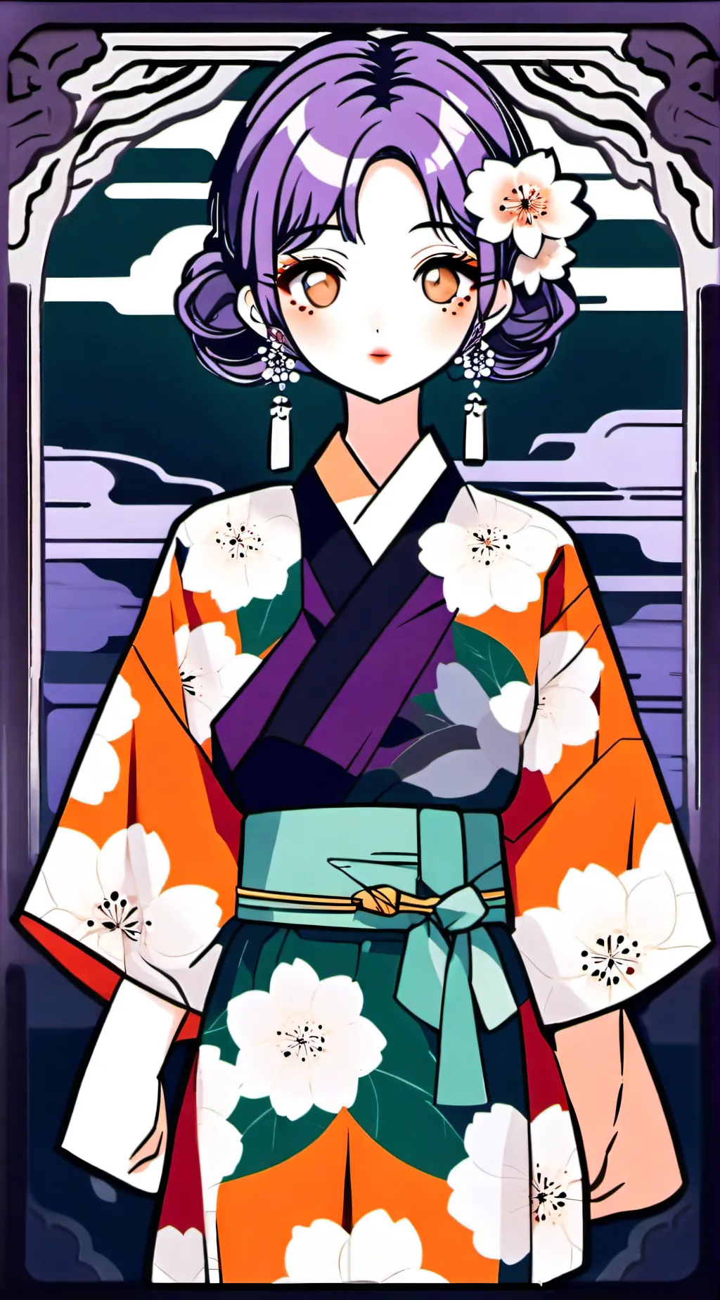 ai character: Kim--Chi--shi background