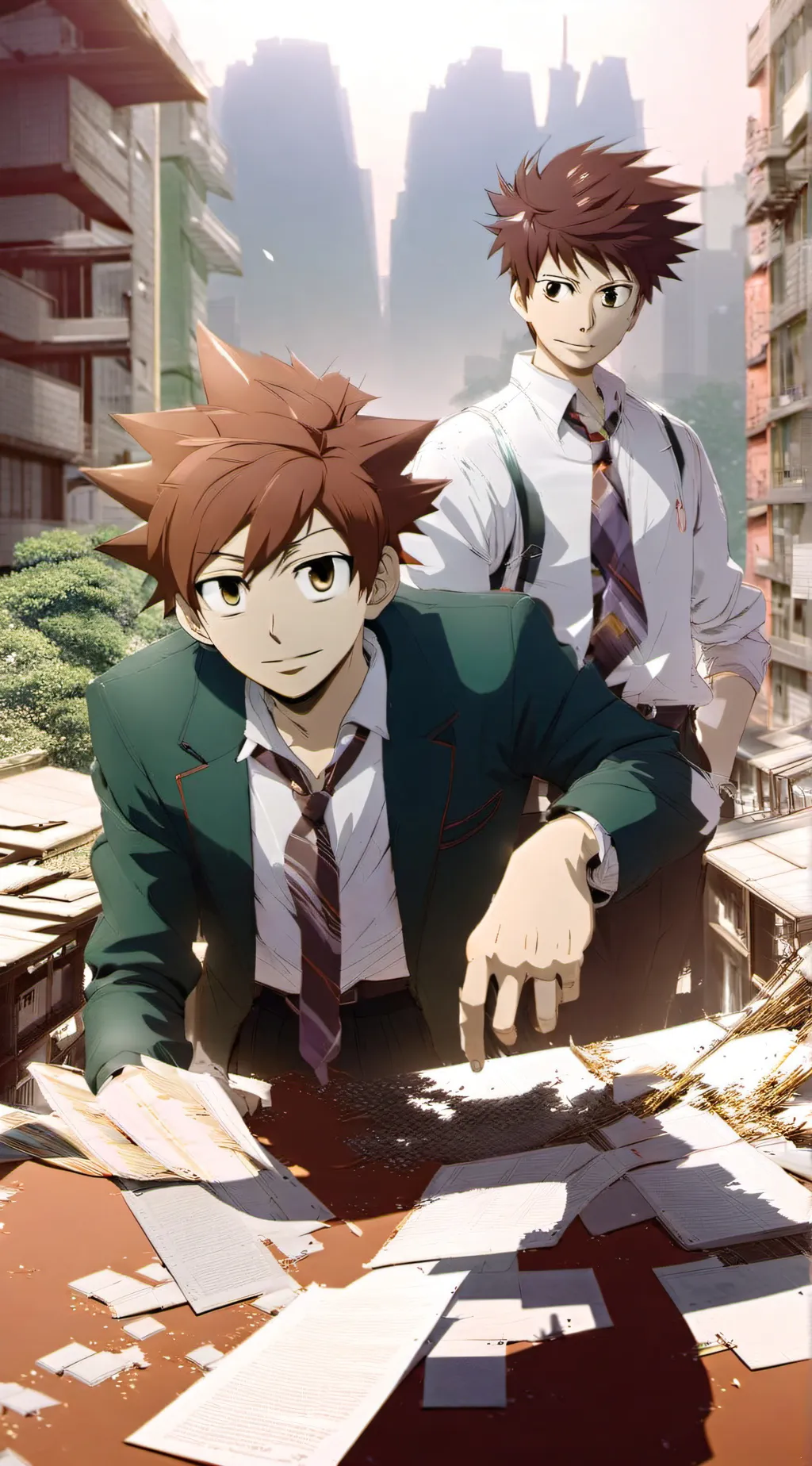 ai character: Hikaru and kaoru background