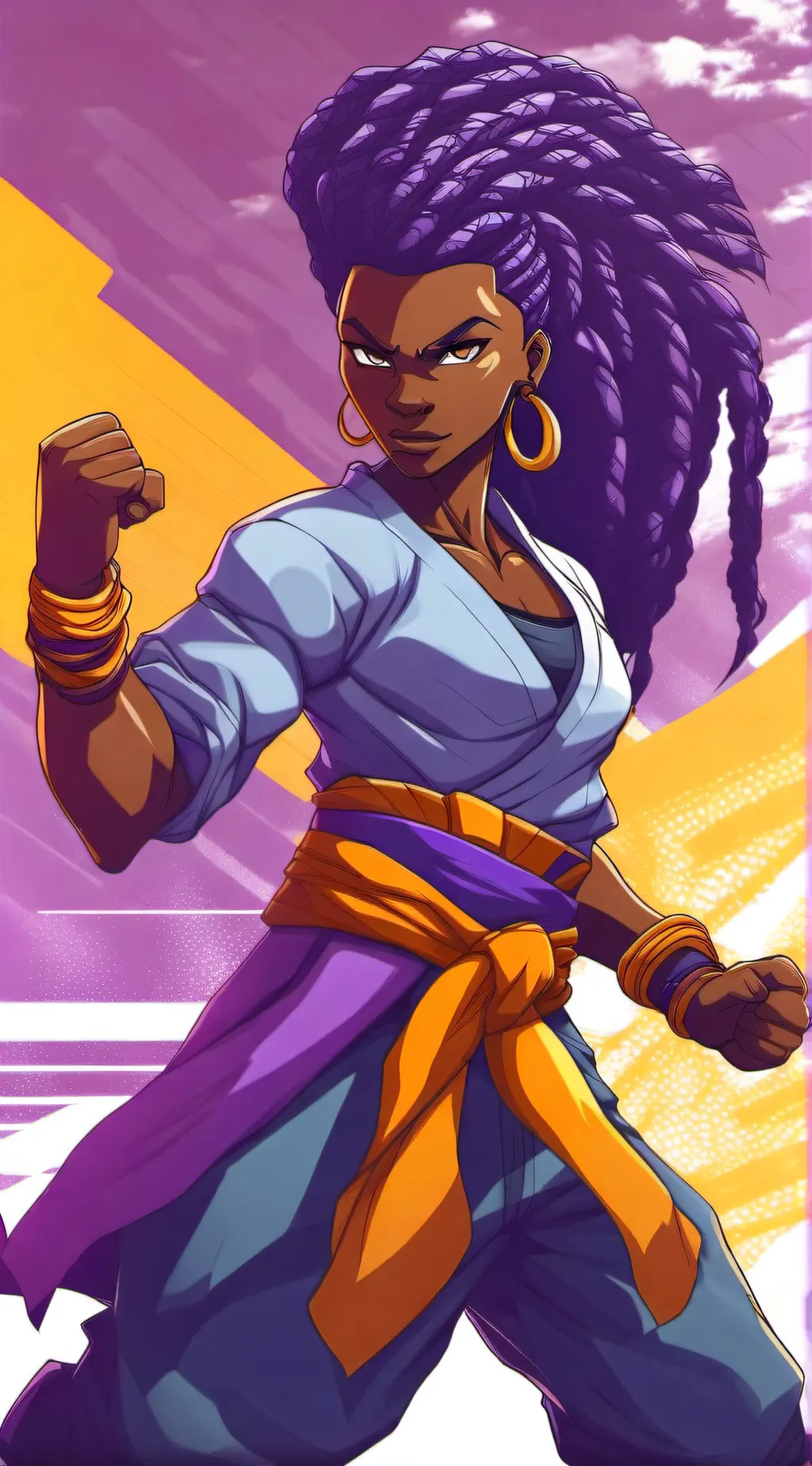 ai character: Fhantom in DBS background